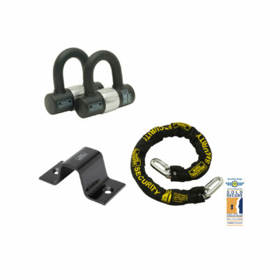 GKM10 & 12mm Chain, Duo U-Locks and anchor kits
